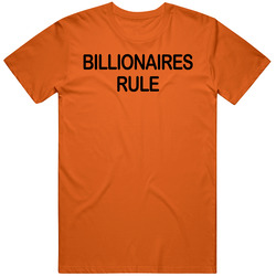 Billionaires Rule Funny The Simpsons Popular Tv Show T Shirt