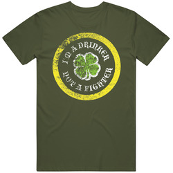I Am A Drinker Not A Fighter Funny The Break Up Movie T Shirt