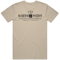 The North Point Portland Maine Restaurant Worn Look T Shirt