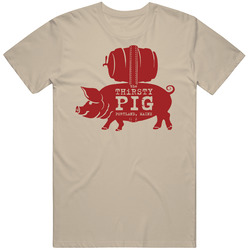 The Thirsty Pig Portland Maine Restaurant T Shirt