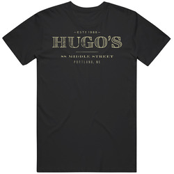 Hugo's Portland Maine Restaurant Worn Look T Shirt