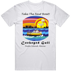 Cockeyed Gull Restaurant Portland Maine Restaurant T Shirt