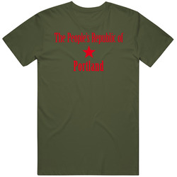 The Peoples Republic Of Portland Custom T Shirt