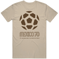 Mexico 70 Ix Campeonato Mundial De Futbol Soccer T Shirt