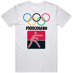 Moscow 80 Olympics Boxing T Shirt