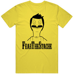Bob's Burgers Belcher Fear The Stache T Shirt