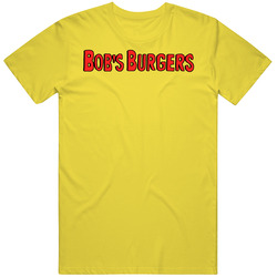 Bob's Burgers Restaurant Logo Hamburger T Shirt