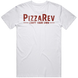 Pizzarev Burbank California Restaurant Worn Look T Shirt