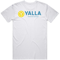 Yalla Mediterranean Burbank California Restaurant T Shirt