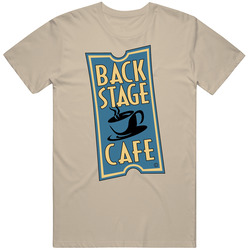 Backstage Cafe Burbank California Restaurant T Shirt