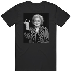 Betty White Rock On T Shirt