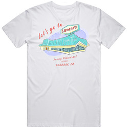 Lancers Coffee Shop Burbank California Restaurant Worn Look T Shirt