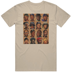 Legend Rappers Snoopdog Compton Music T Shirt