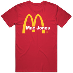 Mac Jones New England Quarterback Mcdonalds T Shirt