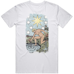 The Star Tarot Card Grunge Look T Shirt