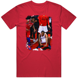 Most Iconic Basketball Shots Kawhi Leonard Toronto Team Distressed T S
