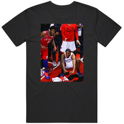 Most Iconic Basketball Shots Kawhi Leonard Toronto Team T Shirt