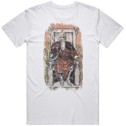 The Emperor Tarot Card Grunge Look T Shirt