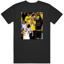 Most Iconic Basketball Shots Cleveland Kyrie Irving Game 7 Shot T Shir