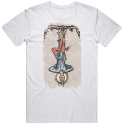 The Hanged Man Tarot Card Grunge Look T Shirt