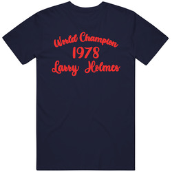 World Champion 1978 Larry Holmes Joe Rogan T Shirt