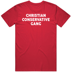 Christian Conservative Gang Bryson Gray Anti-biden T Shirt