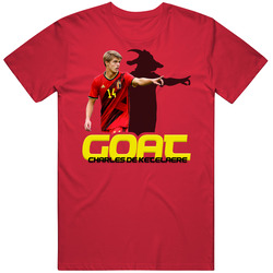 Charles De Ketelaere Belgium Soccer Goat T Shirt