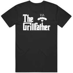 The Grillfather Godfather Bbq Gangster T Shirt
