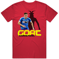 Thomas Foket Belgium Soccer Goat T Shirt
