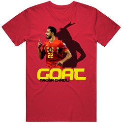 Nacer Chadli Belgium Soccer Goat T Shirt