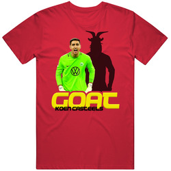 Koen Casteels Belgium Soccer Goat T Shirt