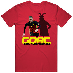 Toby Alderweireld Belgium Soccer Goat T Shirt