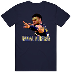 Jamal Murray Blue Arrow Basketball T Shirt