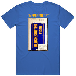 Never Forget Blockbuster Retro T Shirt