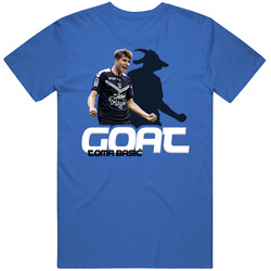 Toma Basic Croatia Soccer Goat T Shirt