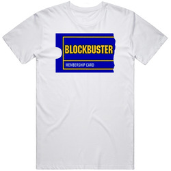 Blockbuster Membership Card T Shirt