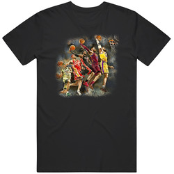 Lebron James Dunk Basketball Legend T Shirt