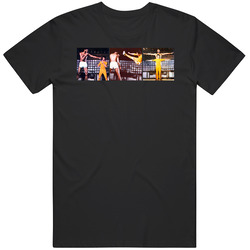 Bruce Lee Kareem Abdul-jabbar Badass 1972 Fight T Shirt