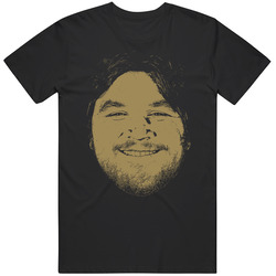 Calvin Throckmorton New Orleans Football Player Fan Big Head T Shirt