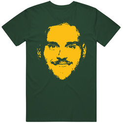 Hunter Bradley Green Bay Football Player Fan Big Head T Shirt