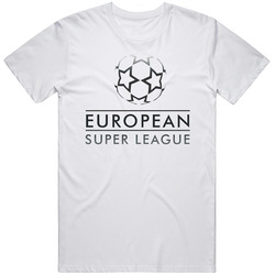 European Super League Football Soccer Fan T Shirt