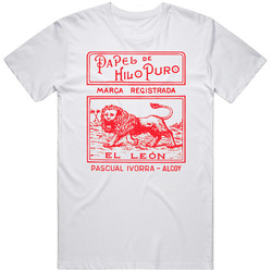 Papel De Hilo Puro Marca Registrada El Leon Tommy Chong's Big Fat