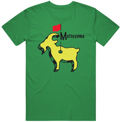 Hediki Matsuyama Masters Champion T Shirt