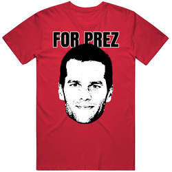 Tom Brady For Prez Tampa Bay Football T Shirt