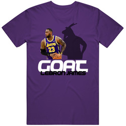 Lebron James Basketball Goat Greatest Of All Time Athlete T Shirt