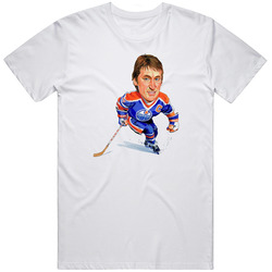 Wayne Gretzky Calgary Hockey Player T Shirt