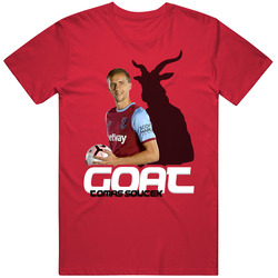 Tomas Soucek Czech Republic Soccer Goat T Shirt