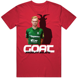 Jaroslav Zeleny Czech Republic Soccer Goat T Shirt