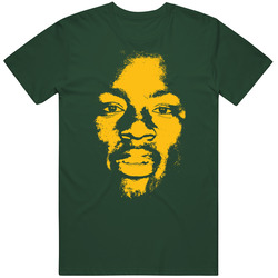 James Burgess Green Bay Football Player Fan Big Head T Shirt