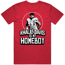 Khalil Davis Is My Homeboy Football Player Fan T Shirt